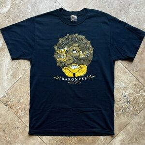 Baroness (Metal band) T-shirt. Size medium.